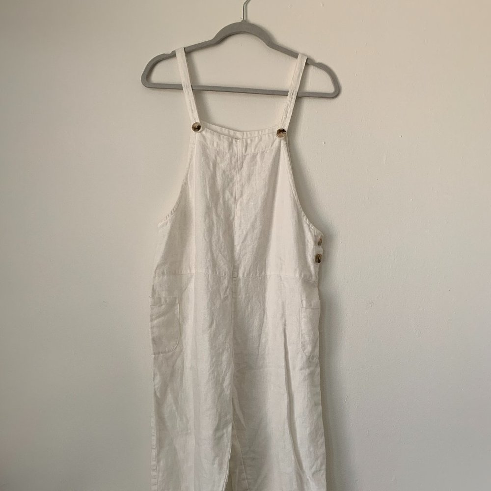 Linen Overalls - Picture 2 of 7